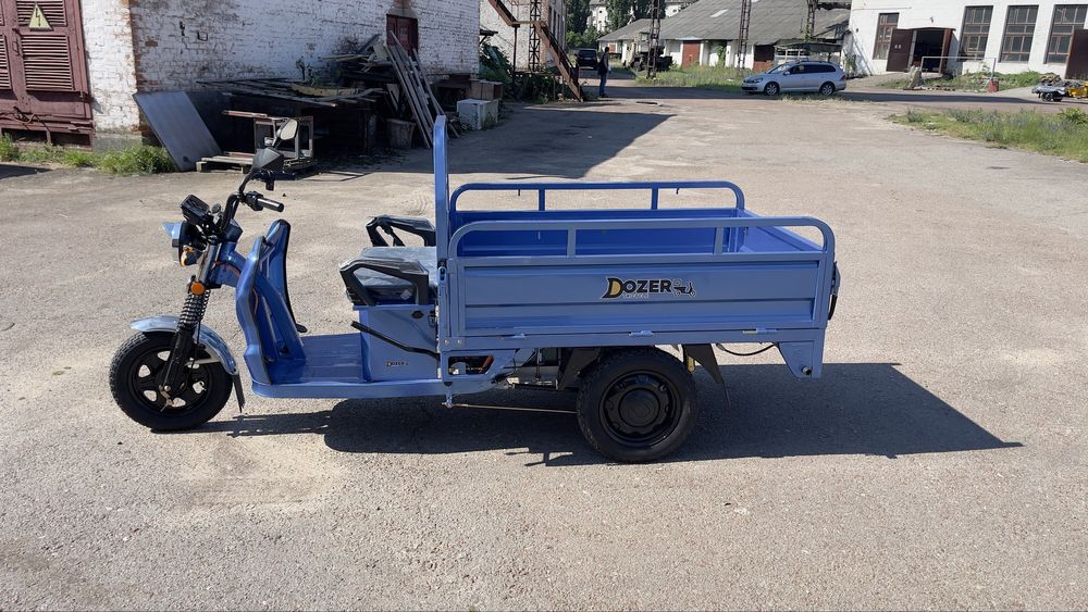 Трицикл Рікша Електробайк грузовий 1200W