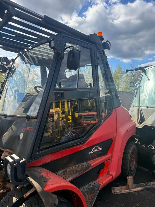 Навантачувач LINDE H50 / H60 / H70 (серія 396, 2019) на запчастини + щогла + двигун DEUTZ