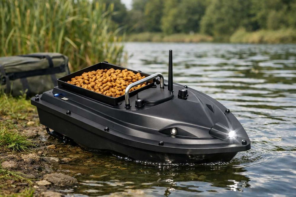 Радіокерований кораблик для прикормки MstrFish кораблик для риболовлі