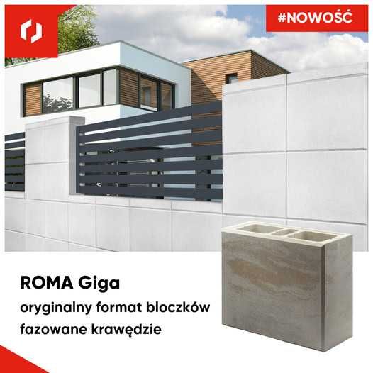 MEGA nowoczesny bloczek Joniec Roma GIGA nowość 2025 Iryd Sandy Biały