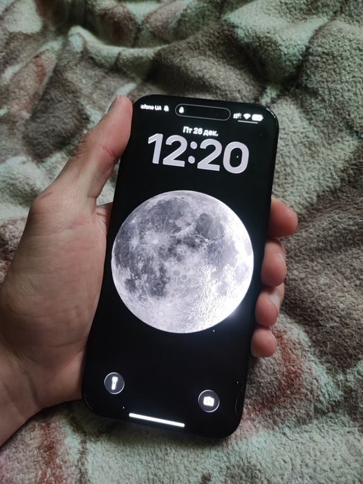 Телефон Iphone 16 pro max 256gb фіз сім black titanum