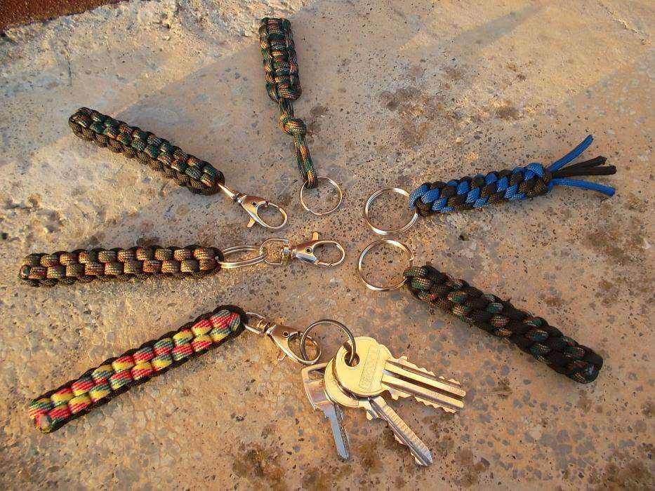 Porta-chaves em Paracord