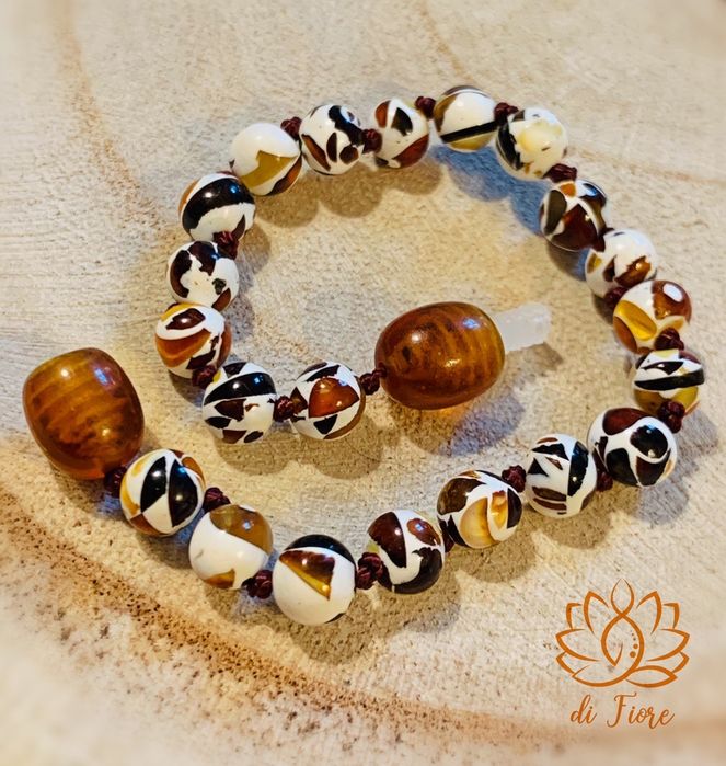 Pulseira Ambar Mosaico