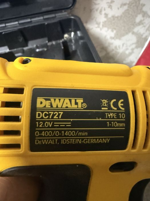 Dewalt DC727 шуроповерт