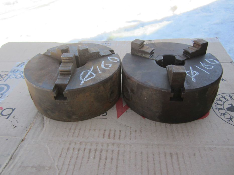 Патрон токарный  160  мм , планшайба 200 мм