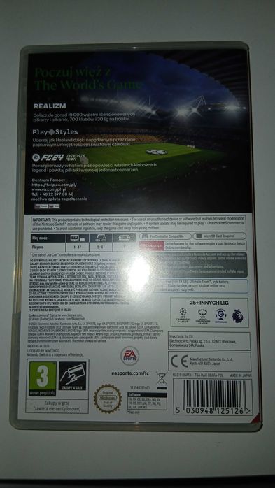 Gra FC24 Nintendi Switch