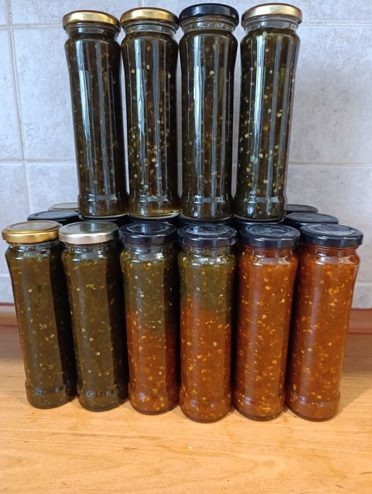 Соус аджика чилі гострий 250мл  для качки стейку Солодкий Вогонь