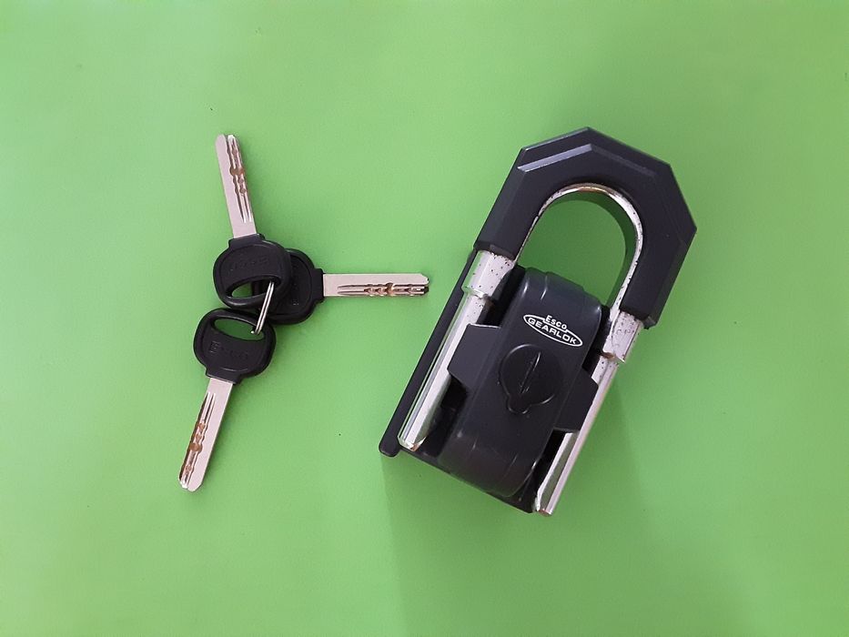 Cadeado para moto esco gearlock