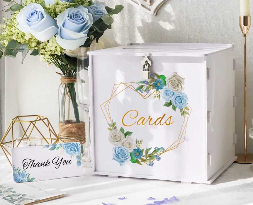 pudełko skrzynka na koperty ślubne prezenty