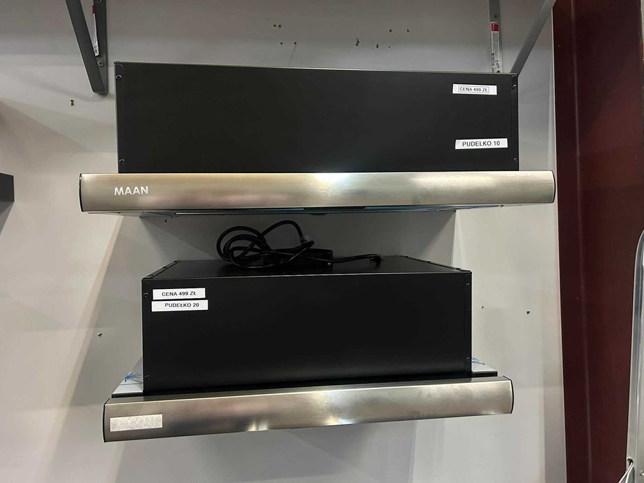 Okap teleskopowy do zabudowy Szerokość: 50 cm Maan POLSKA PRODUKCJA