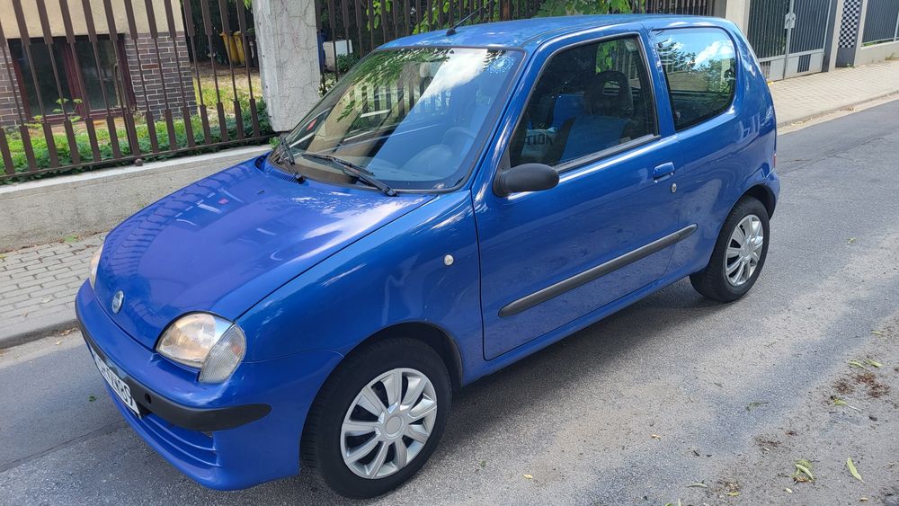 Fiat Seicento 1.1 Wersja Dynamic 2x Airbag Wspomaganie Elektryka Stan Dobry.