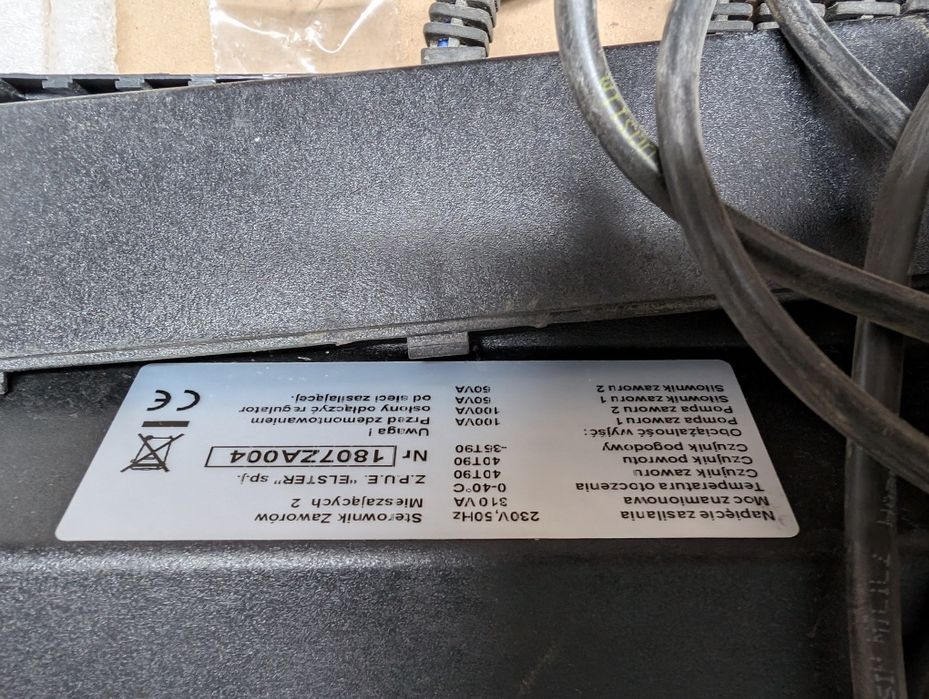 Regulator sterownik zaworów mieszającego 3D 4D ELSTER