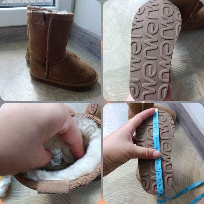 Дитячі уги, натуральний замш, 23-24 розмір, 1 пара - 150 грн