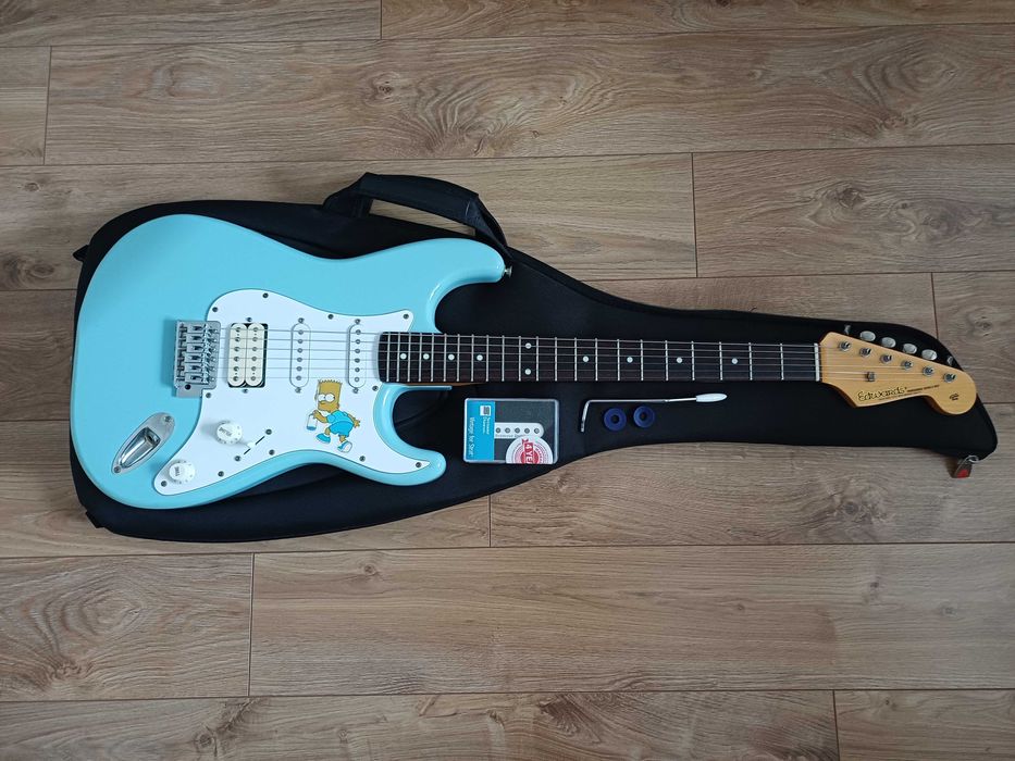 Edwards Stratocaster E-ST-125ALR Fat Strat "Brat" HSS