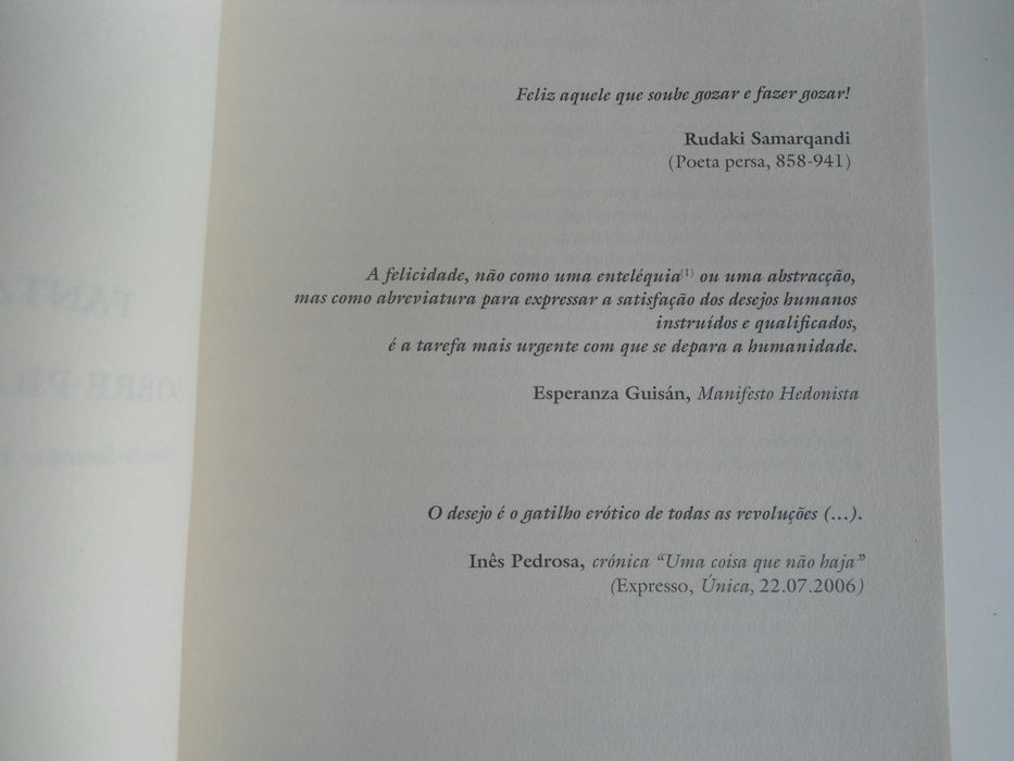 O Prazer (memórias desarrumadas) de Miguel Graça Moura