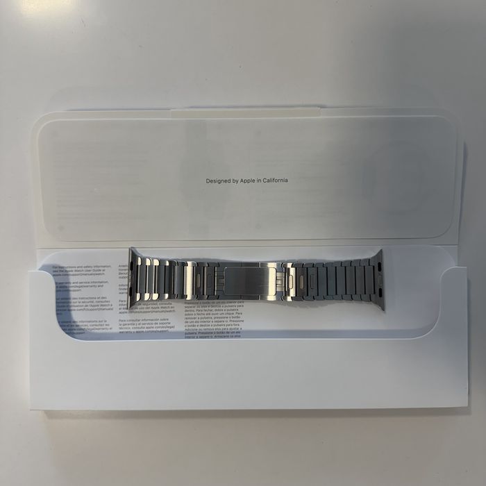 Apple Watch Silver Link Bracelet