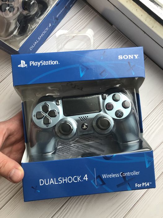 Серебристый беспроводной джойстик для ps 4, гейпмад, dualshock