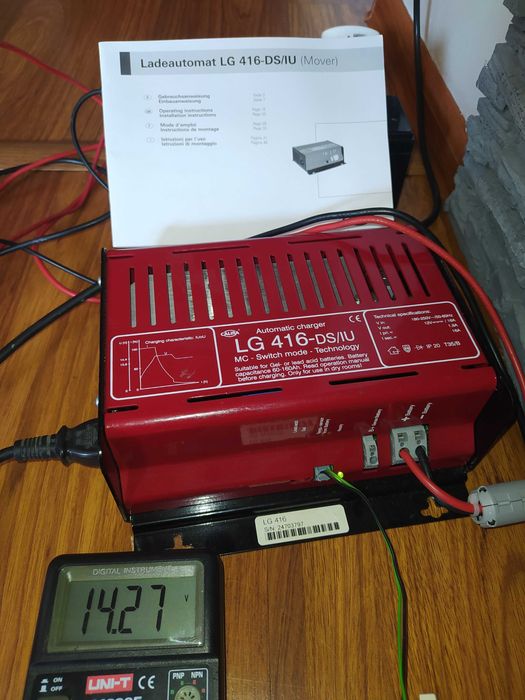 Truma LG 416-DS/IU przyczepy kempingowej akmulatory agm ładowarka