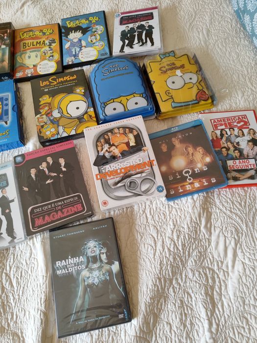 Vendo Filmes e Séries DVD Blu Ray