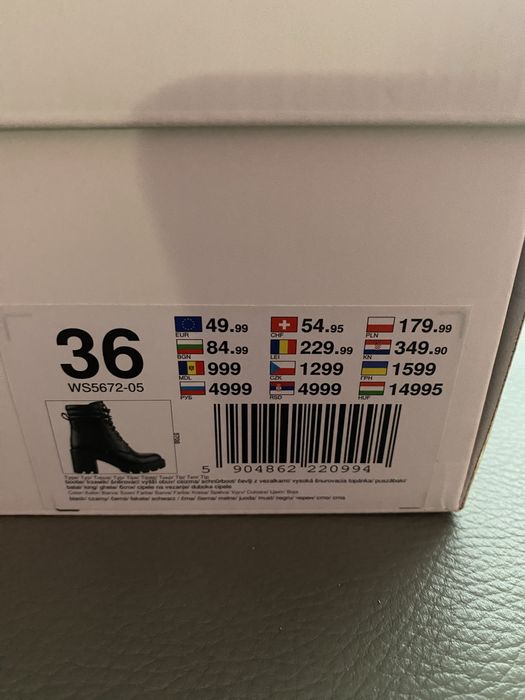 Buty na jesień/zimę, r. 36
