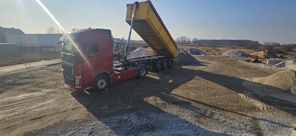 Tłuczeń mieszanka granitowa 0-31.5 kliniec