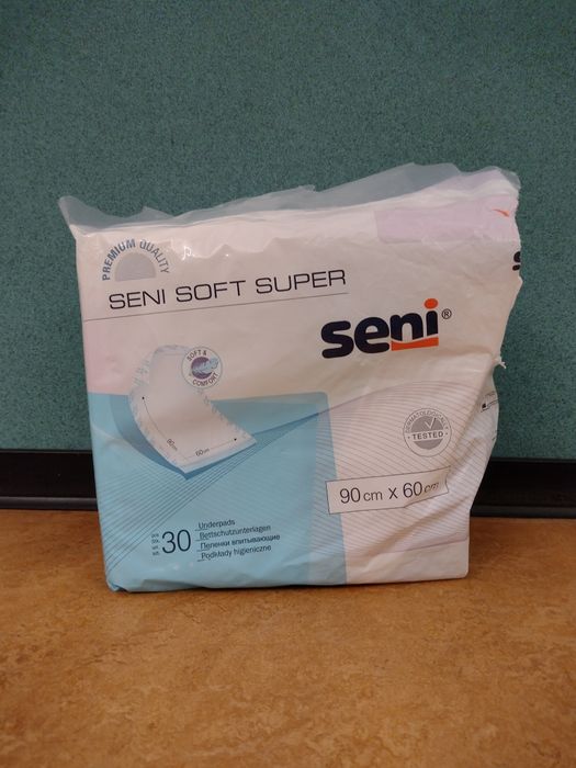 Seni Soft Super: podkłady higieniczne 90x60cm 11 sztuk