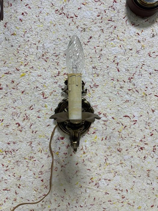 Настінний світильник бра бронза 7560