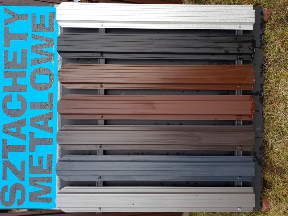 Sztachety sztachetki metalowe ceny producenta