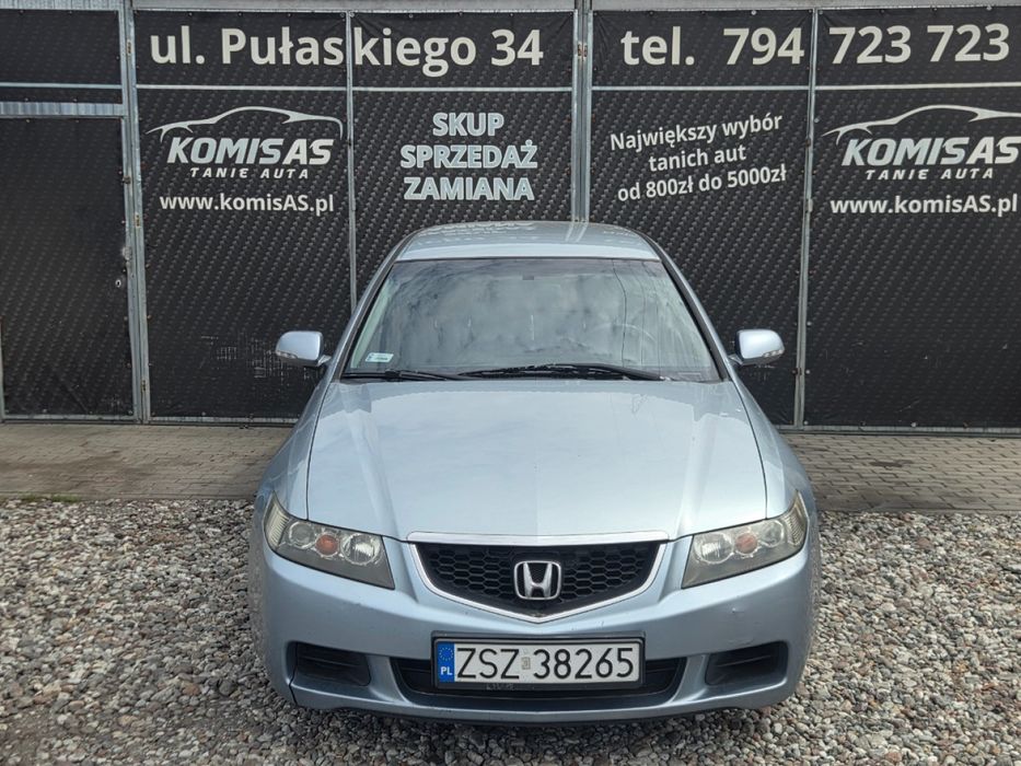 HONDA ACCORD VII 2.2 DIESEL * Klimatyzacja Elektryka szyb Pół skóry *