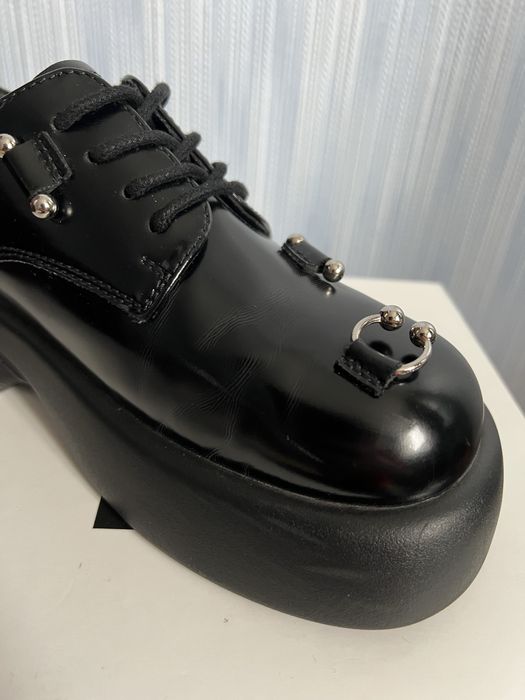 Шкіряні туфлі оксфорди, 35 розмір