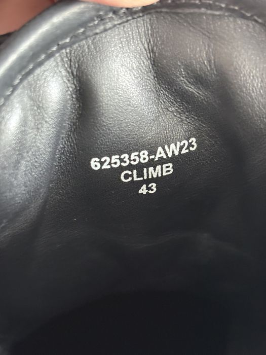 Climb Milled Black Skórzane Trzewiki Trekkingowe Męskie Rozmiar 43