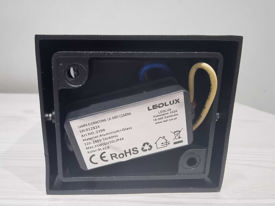 Lampy Elewacyjne LEDLUX LX-5007 Czarne