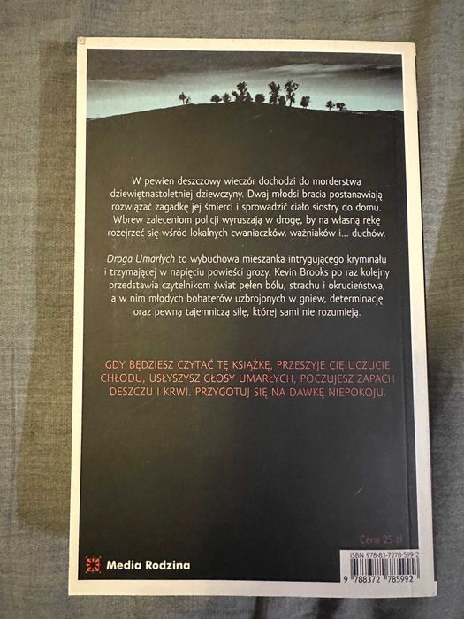 "Droga umarłych" Kevin Brooks nowa