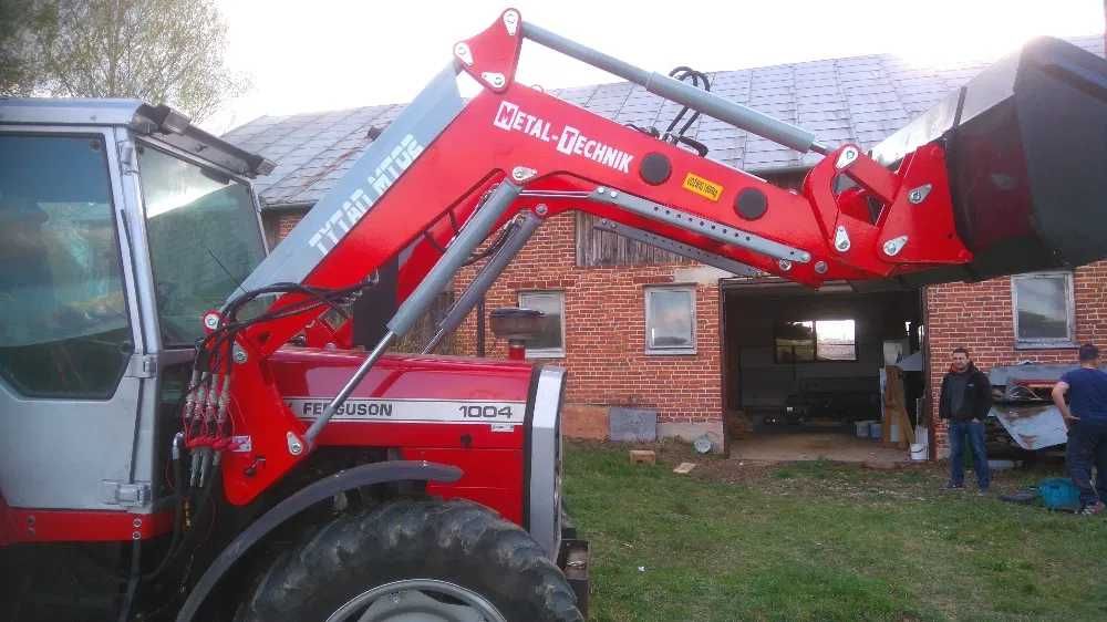 Metal-Technik TUR Ładowacz czołowy do ZETOR MTZ URSUS i inne MONTAŻ