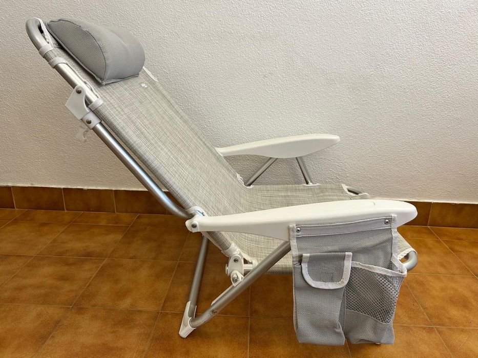 CADEIRA PRAIA portátil em Alumínio NOVA