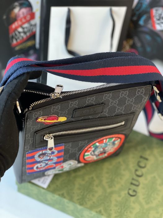 Чоловіча мужская сумка барсетка Gucci Гуччи