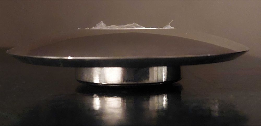 Suporte para vela estilo contemporâneo