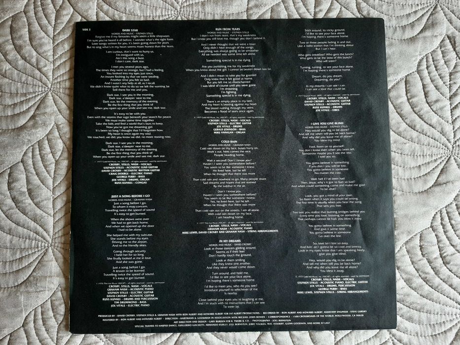 Crosby, Stills & Nash - CSN - França - Vinil LP