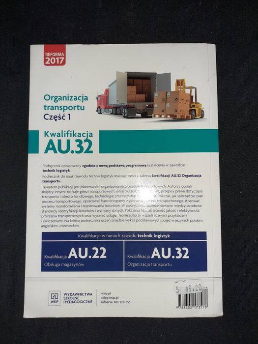 Podręcznik ,,Organizacja transportu cz. 1"
