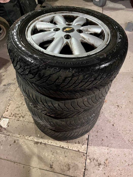 Оригінальні диски Chevrolet Tacuma/Rezzo R15 + гума Goodyear 195/60