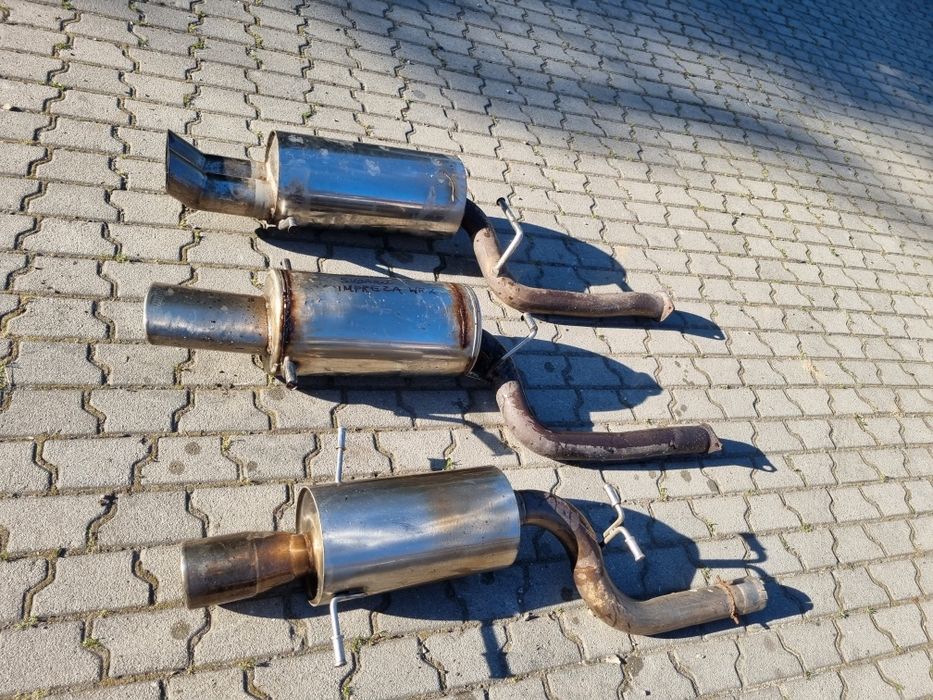 Wydech Ostatni Tłumik Tłumnik SUBARU Impreza WRX Oryginał CSC