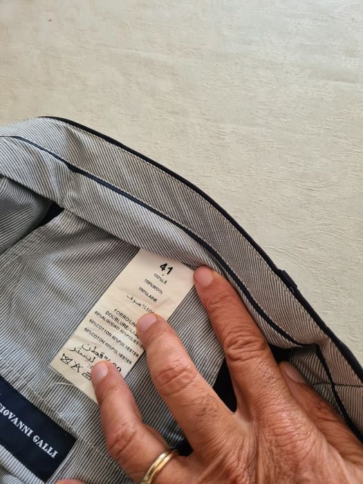 Fato completo azul