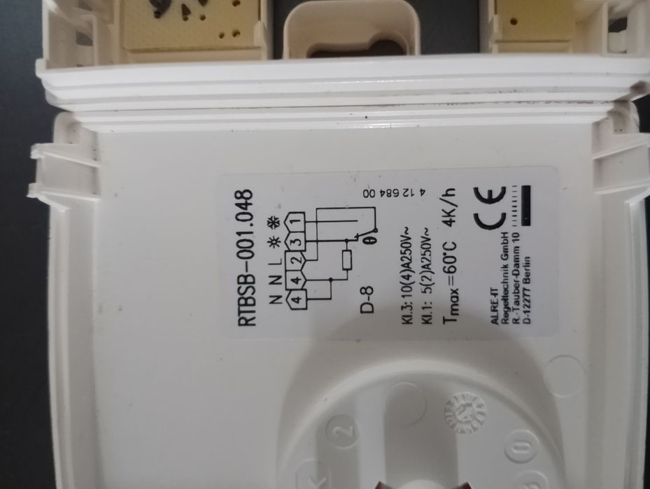 Controlador de temperatura ambiente 10 ... 60