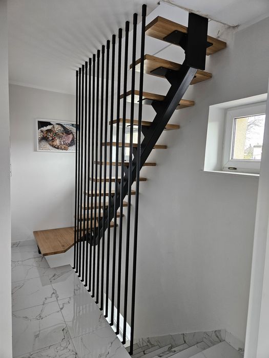 Konstrukcja do schodow loft
