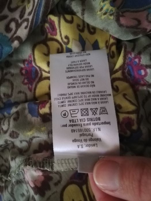 Vestido verde Lanidor