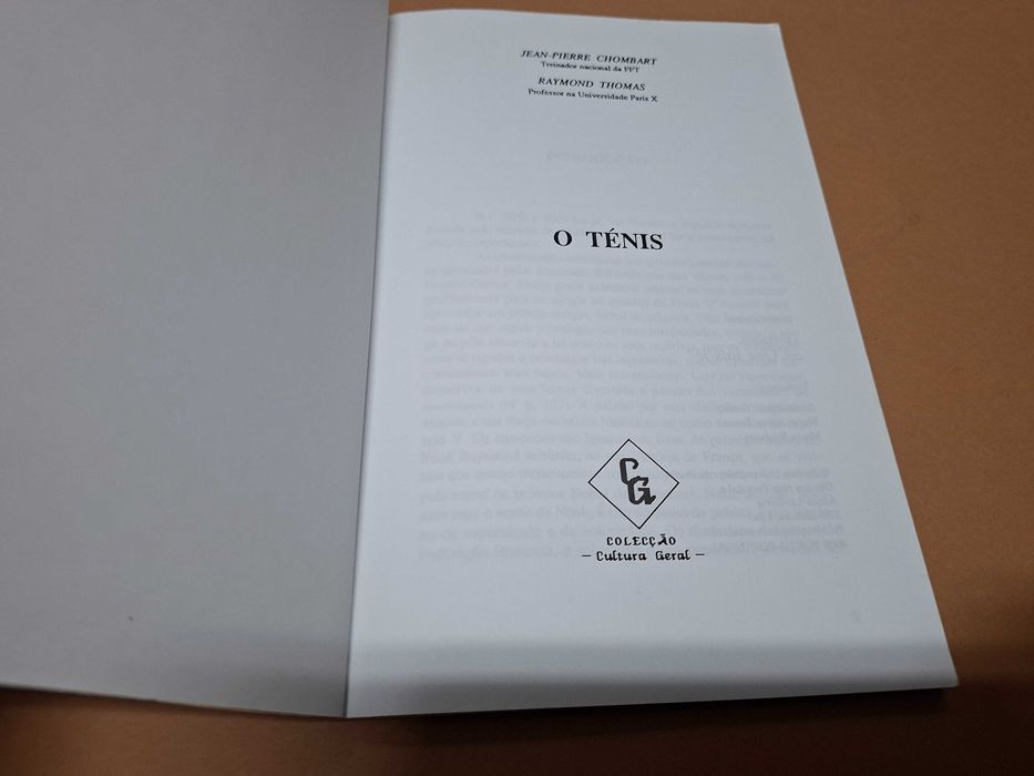 O Ténis  de Raymond Thomas e J. P. Chombar