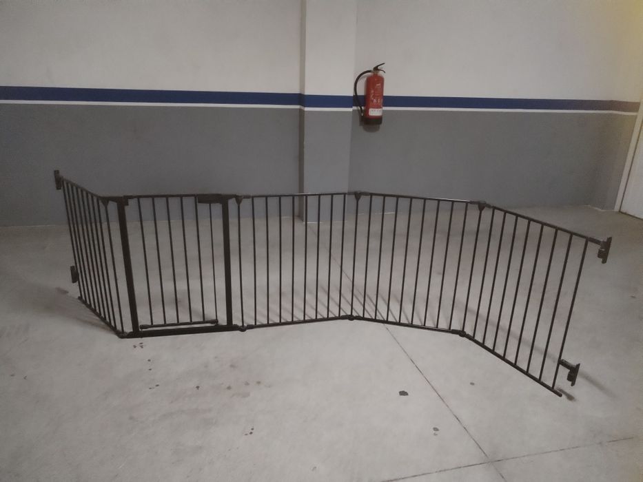 Grade em tubo 0 lacado preto