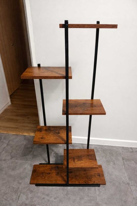Nowy Stojak na Kwiaty Loft Dąb