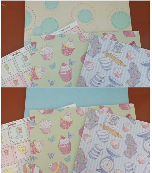 Papéis de scrapbook/scrapbooking