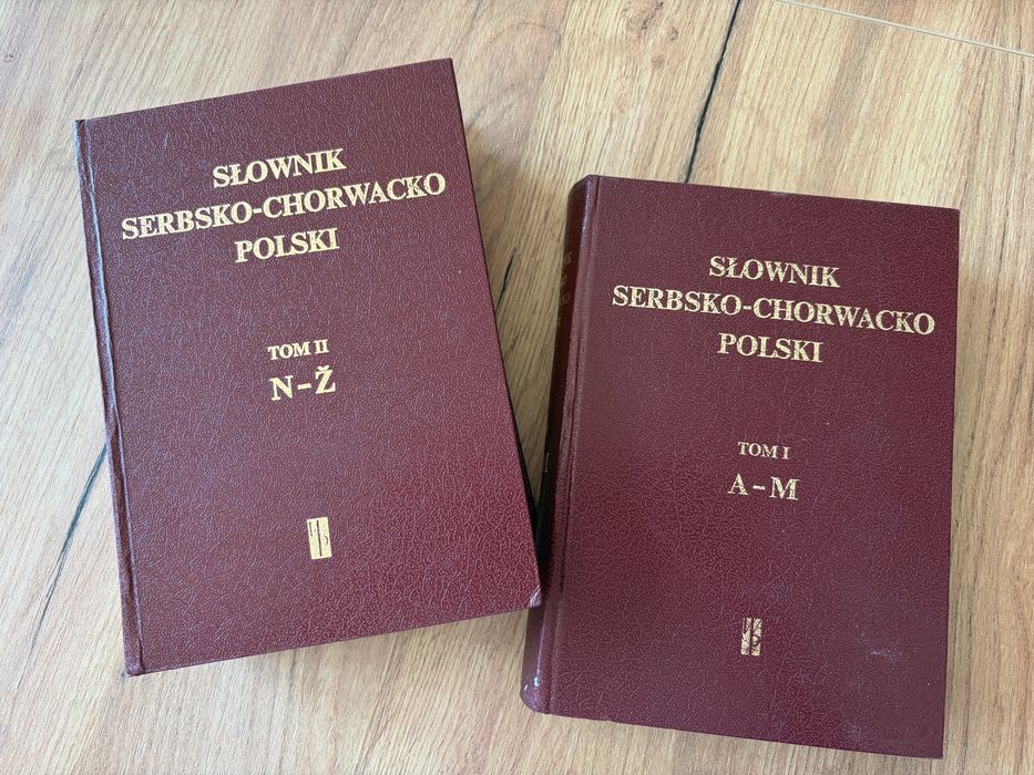 Słownik serbsko-chorwacko polski tom 1 i 2